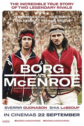 博格对战麦肯罗 Borg/McEnroe.2017 字幕下载