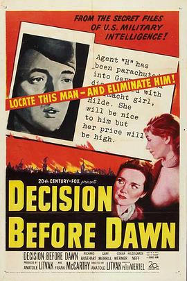 血战莱茵河 Decision Before Dawn.1951 字幕下载